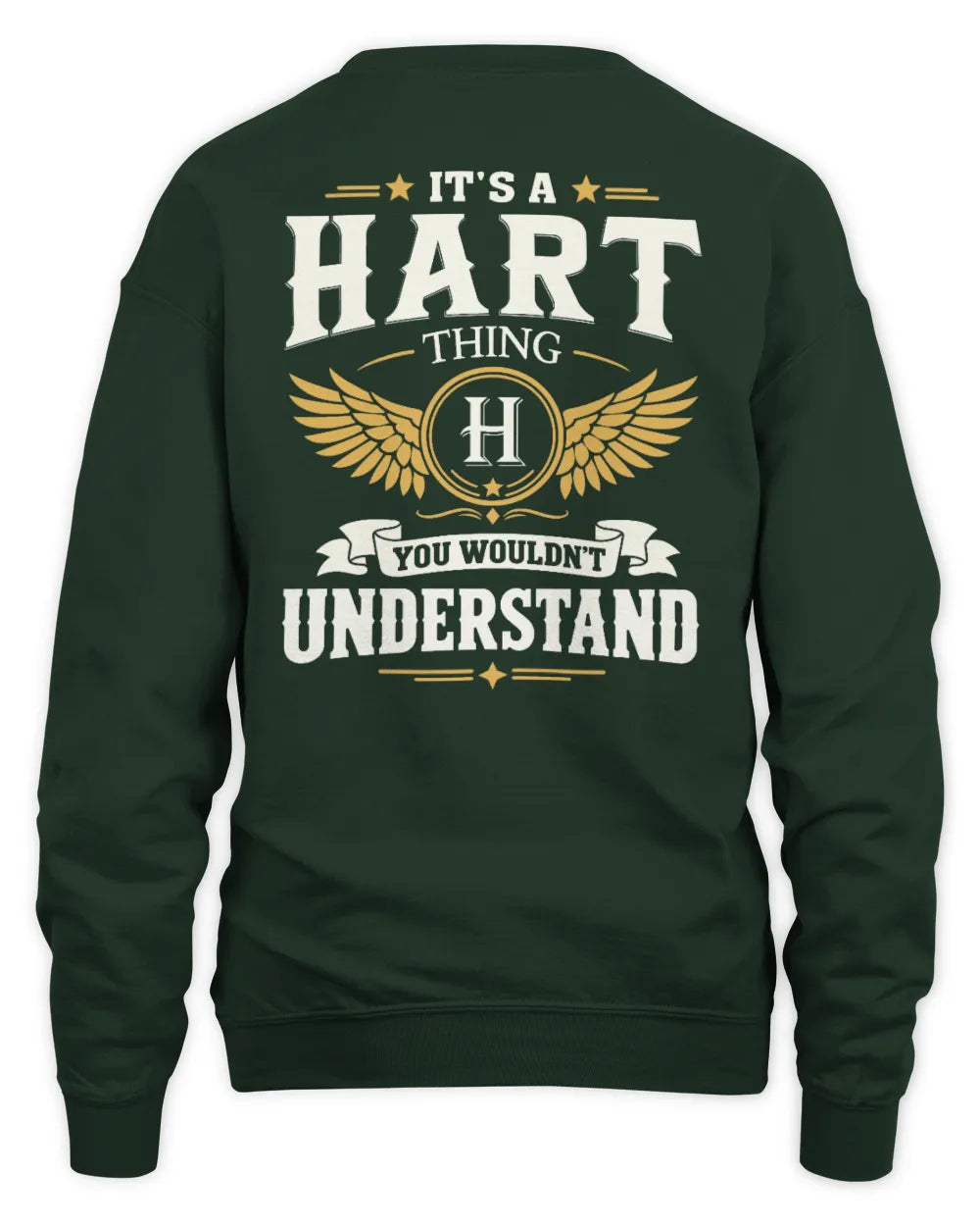 HART KT06-M008 It’s a [NAME] Thing – You Wouldn’t Understand | Personalized Vintage T-Shirt - Unisex Sweatshirt - Forest Green