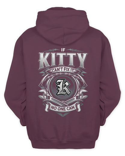 KITTY AP81-K4-626 - Personalized Ahmed Quote Apparel “If Ahmed Can't Fix It, No One Can” - Unisex Hoodie - Maroon