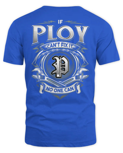 PLOY AP81-K4-626 - Personalized Ahmed Quote Apparel “If Ahmed Can't Fix It, No One Can” - Unisex Standard T-Shirt - Royal