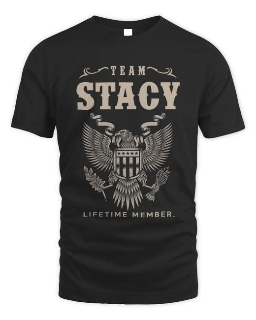 STACY TP06-K82 – Personalized Classic Style Apparel “Team NAME Lifetime Member”