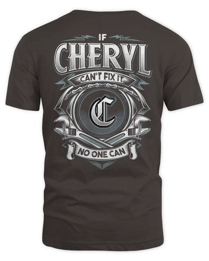 CHERYL AP81-K4-626 - Personalized Ahmed Quote Apparel “If Ahmed Can't Fix It, No One Can” - Unisex Standard T-Shirt - Dark Chocolate