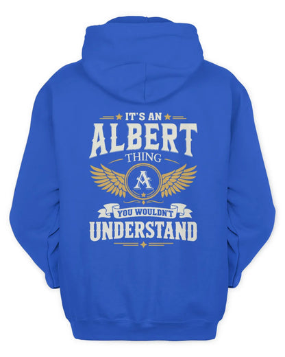 ALBERT KT06-M008 It’s a [NAME] Thing – You Wouldn’t Understand | Personalized Vintage T-Shirt - Unisex Hoodie - Royal