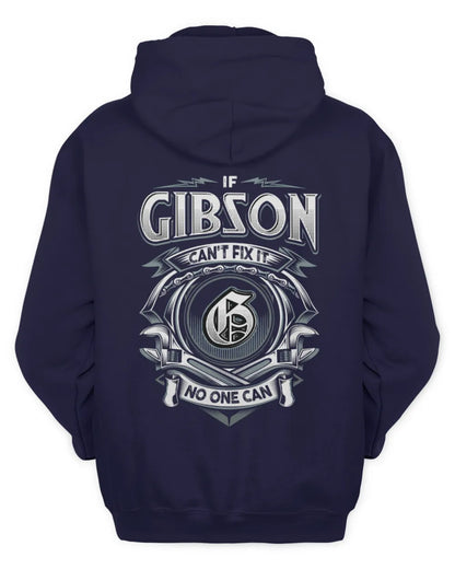 GIBSON AP81-K4-626 - Personalized Ahmed Quote Apparel “If Ahmed Can't Fix It, No One Can” - Unisex Hoodie - Navy