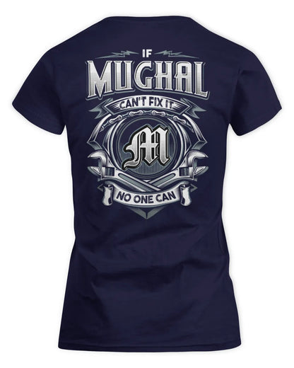 MUGHAL AP81-K4-626 - Personalized Ahmed Quote Apparel “If Ahmed Can't Fix It, No One Can” - Women's Standard T-Shirt - Navy