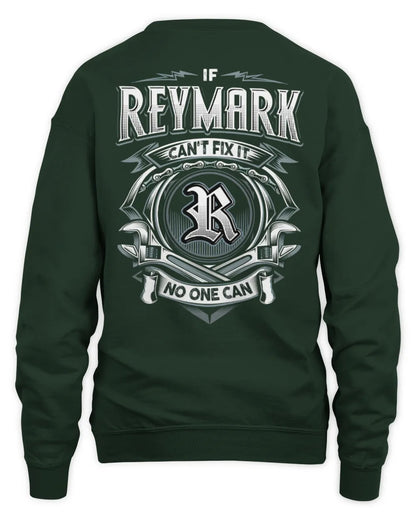 REYMARK AP81-K4-626 - Personalized Ahmed Quote Apparel “If Ahmed Can't Fix It, No One Can” - Unisex Sweatshirt - Forest Green