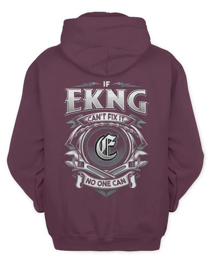 EKNG AP81-K4-626 - Personalized Ahmed Quote Apparel “If Ahmed Can't Fix It, No One Can” - Unisex Hoodie - Maroon