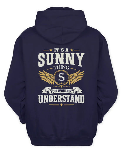 SUNNY KT06-M008 It’s a [NAME] Thing – You Wouldn’t Understand | Personalized Vintage T-Shirt - Unisex Hoodie - Navy