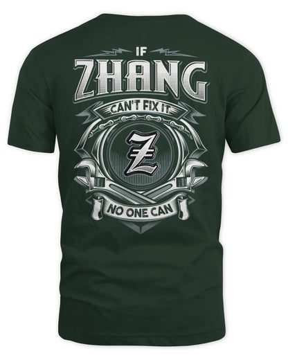 ZHANG AP81-K4-626 - Personalized Ahmed Quote Apparel “If Ahmed Can't Fix It, No One Can” - Unisex Standard T-Shirt - Forest Green