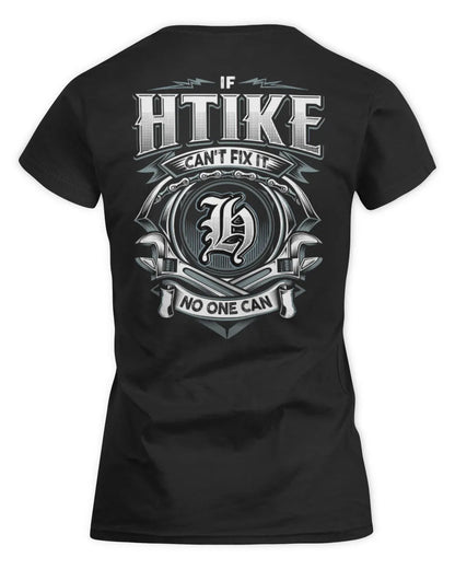 HTIKE AP81-K4-626 - Personalized Ahmed Quote Apparel “If Ahmed Can't Fix It, No One Can” - Women's Standard T-Shirt - Black
