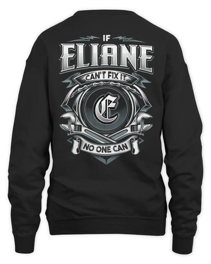 ELIANE AP81-K4-626 - Personalized Ahmed Quote Apparel “If Ahmed Can't Fix It, No One Can” - Unisex Sweatshirt - Black