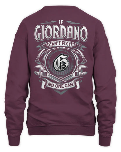 GIORDANO AP81-K4-626 - Personalized Ahmed Quote Apparel “If Ahmed Can't Fix It, No One Can” - Unisex Sweatshirt - Maroon