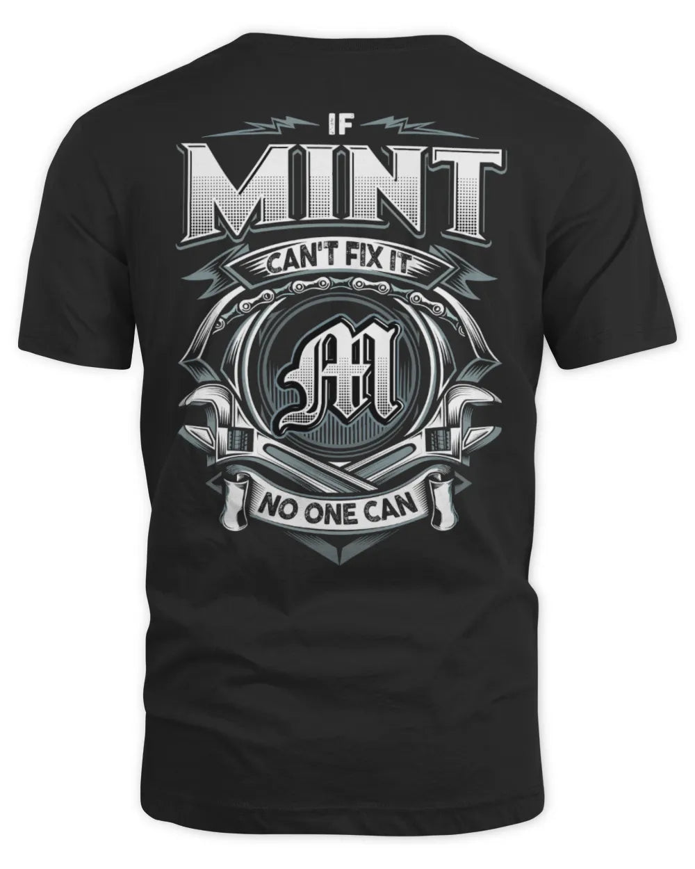 MINT AP81-K4-626 - Personalized Ahmed Quote Apparel “If Ahmed Can't Fix It, No One Can” - Unisex Standard T-Shirt - Black