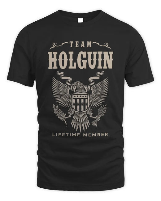 HOLGUIN TP06-K82 – Personalized Classic Style Apparel “Team NAME Lifetime Member”