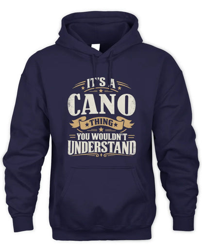 CANO P08 TH51 - Personalized “It’s a/an [NAME] Thing – You Wouldn’t Understand” Shirt - Unisex Hoodie - Navy
