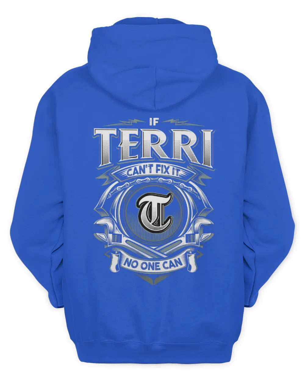 TERRI AP81-K4-626 - Personalized Ahmed Quote Apparel “If Ahmed Can't Fix It, No One Can” - Unisex Hoodie - Royal