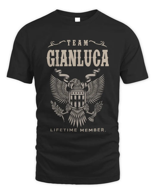 GIANLUCA TP06-K82 – Personalized Classic Style Apparel “Team NAME Lifetime Member”