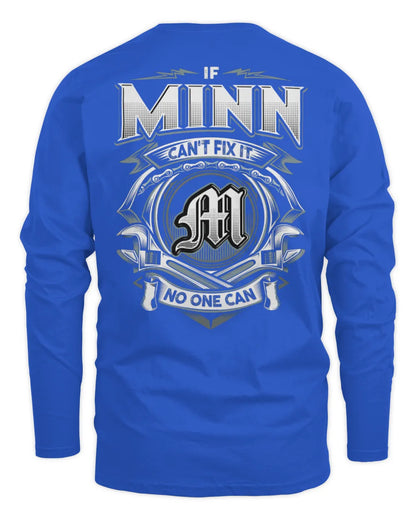MINN AP81-K4-626 - Personalized Ahmed Quote Apparel “If Ahmed Can't Fix It, No One Can” - Men's Long Sleeved T-Shirt - Royal