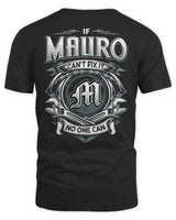 MAURO AP81-K4-626 - Personalized Ahmed Quote Apparel “If Ahmed Can't Fix It, No One Can” - Unisex Standard T-Shirt - Black