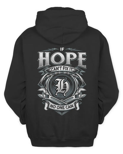 HOPE AP81-K4-626 - Personalized Ahmed Quote Apparel “If Ahmed Can't Fix It, No One Can” - Unisex Hoodie - Black