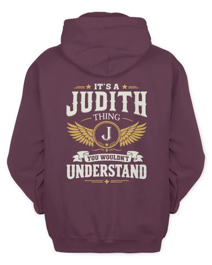 JUDITH KT06-M008 It’s a [NAME] Thing – You Wouldn’t Understand | Personalized Vintage T-Shirt - Unisex Hoodie - Maroon