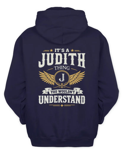JUDITH KT06-M008 It’s a [NAME] Thing – You Wouldn’t Understand | Personalized Vintage T-Shirt - Unisex Hoodie - Navy