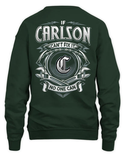 CARLSON AP81-K4-626 - Personalized Ahmed Quote Apparel “If Ahmed Can't Fix It, No One Can” - Unisex Sweatshirt - Forest Green