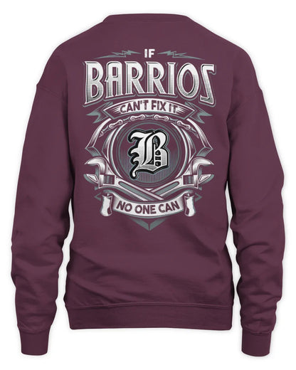 BARRIOS AP81-K4-626 - Personalized Ahmed Quote Apparel “If Ahmed Can't Fix It, No One Can” - Unisex Sweatshirt - Maroon