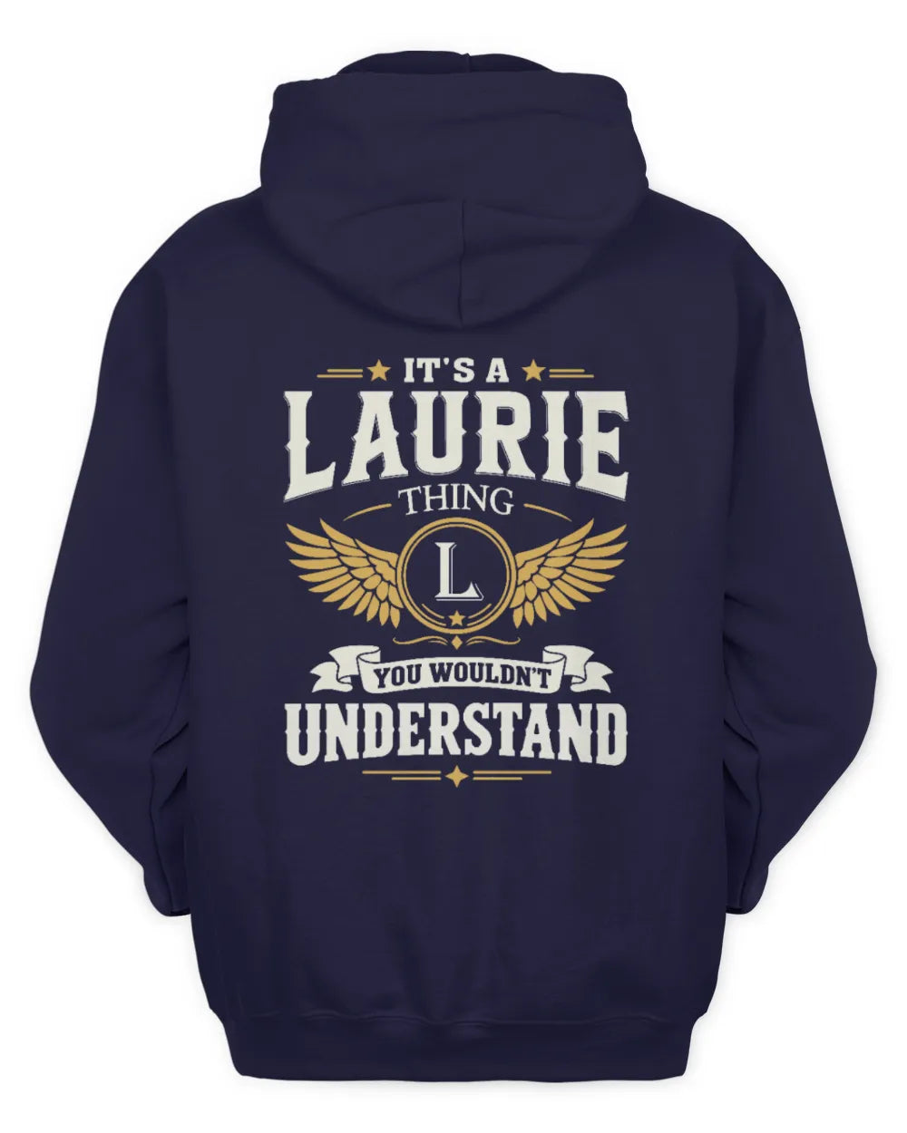 LAURIE KT06-M008 It’s a [NAME] Thing – You Wouldn’t Understand | Personalized Vintage T-Shirt - Unisex Hoodie - Navy
