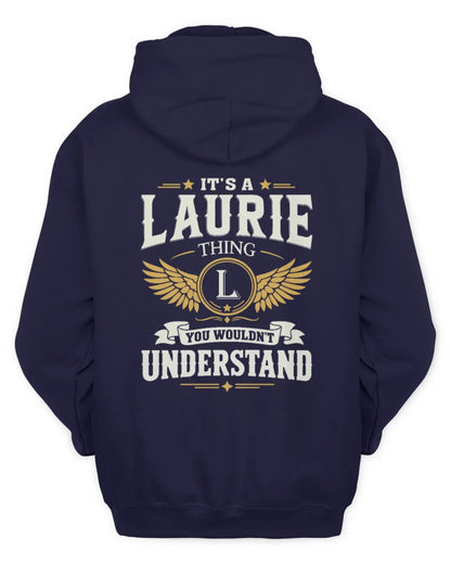 LAURIE KT06-M008 It’s a [NAME] Thing – You Wouldn’t Understand | Personalized Vintage T-Shirt - Unisex Hoodie - Navy