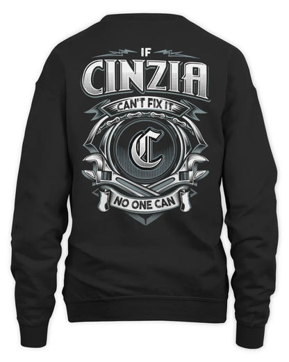 CINZIA AP81-K4-626 - Personalized Ahmed Quote Apparel “If Ahmed Can't Fix It, No One Can” - Unisex Sweatshirt - Black