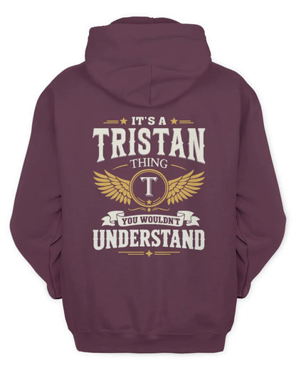 TRISTAN KT06-M008 It’s a [NAME] Thing – You Wouldn’t Understand | Personalized Vintage T-Shirt - Unisex Hoodie - Maroon