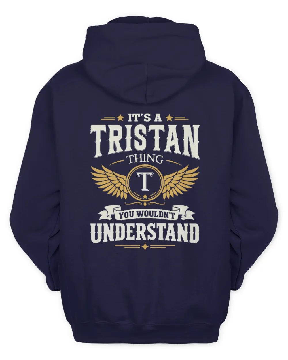 TRISTAN KT06-M008 It’s a [NAME] Thing – You Wouldn’t Understand | Personalized Vintage T-Shirt - Unisex Hoodie - Navy