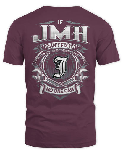 JMH AP81-K4-626 - Personalized Ahmed Quote Apparel “If Ahmed Can't Fix It, No One Can” - Unisex Standard T-Shirt - Maroon
