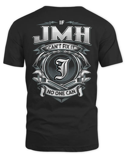 JMH AP81-K4-626 - Personalized Ahmed Quote Apparel “If Ahmed Can't Fix It, No One Can” - Unisex Standard T-Shirt - Black