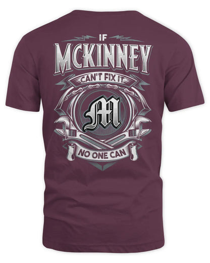 MCKINNEY AP81-K4-626 - Personalized Ahmed Quote Apparel “If Ahmed Can't Fix It, No One Can” - Unisex Standard T-Shirt - Maroon