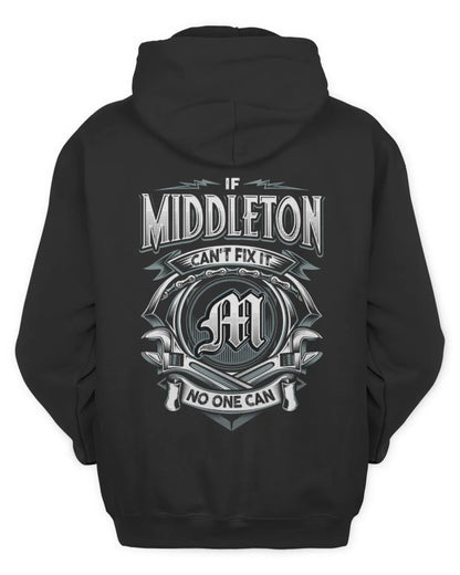MIDDLETON AP81-K4-626 - Personalized Ahmed Quote Apparel “If Ahmed Can't Fix It, No One Can” - Unisex Hoodie - Black