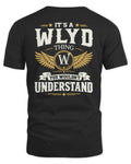 WLYD KT06-M008 It’s a [NAME] Thing – You Wouldn’t Understand | Personalized Vintage T-Shirt - Unisex Standard T-Shirt - Black