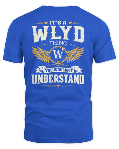 WLYD KT06-M008 It’s a [NAME] Thing – You Wouldn’t Understand | Personalized Vintage T-Shirt - Unisex Standard T-Shirt - Royal