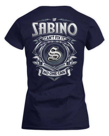 SABINO AP81-K4-626 - Personalized Ahmed Quote Apparel “If Ahmed Can't Fix It, No One Can” - Women's Standard T-Shirt - Navy