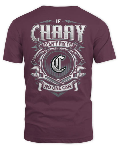 CHAAY AP81-K4-626 - Personalized Ahmed Quote Apparel “If Ahmed Can't Fix It, No One Can” - Unisex Standard T-Shirt - Maroon