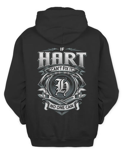 HART AP81-K4-626 - Personalized Ahmed Quote Apparel “If Ahmed Can't Fix It, No One Can” - Unisex Hoodie - Black