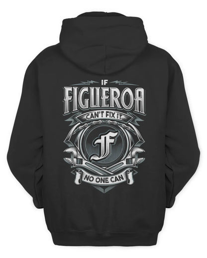 FIGUEROA AP81-K4-626 - Personalized Ahmed Quote Apparel “If Ahmed Can't Fix It, No One Can” - Unisex Hoodie - Black