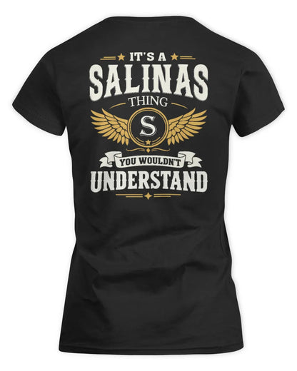 SALINAS KT06-M008 It’s a [NAME] Thing – You Wouldn’t Understand | Personalized Vintage T-Shirt - Women's Standard T-Shirt - Black
