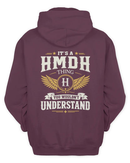 HMDH KT06-M008 It’s a [NAME] Thing – You Wouldn’t Understand | Personalized Vintage T-Shirt - Unisex Hoodie - Maroon
