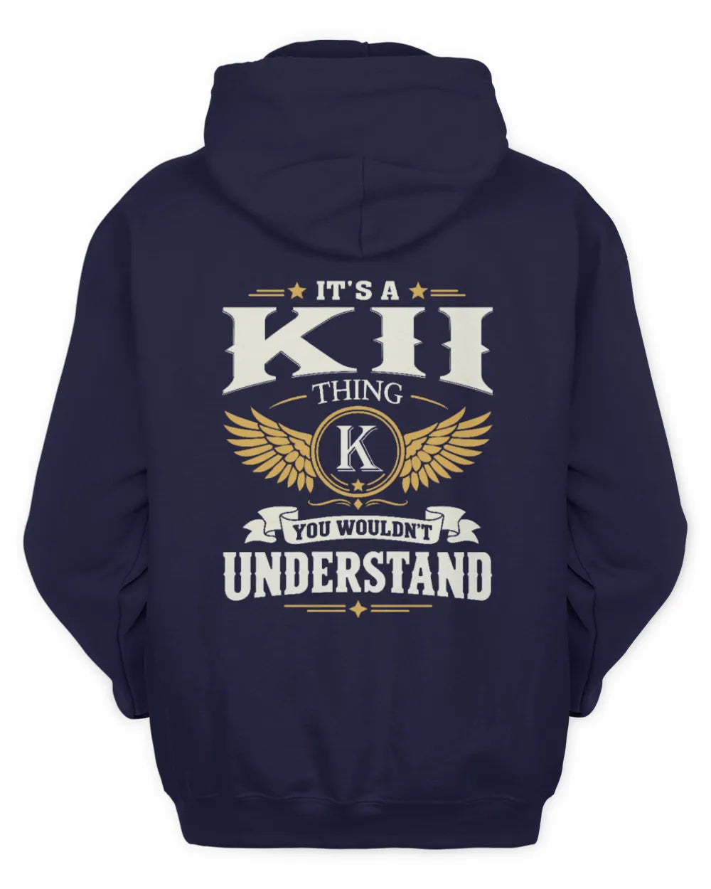 KII KT06-M008 It’s a [NAME] Thing – You Wouldn’t Understand | Personalized Vintage T-Shirt - Unisex Hoodie - Navy