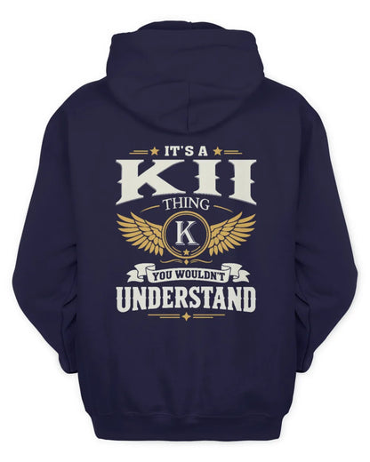 KII KT06-M008 It’s a [NAME] Thing – You Wouldn’t Understand | Personalized Vintage T-Shirt - Unisex Hoodie - Navy