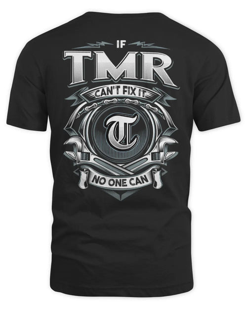TMR AP81-K4-626 - Personalized Ahmed Quote Apparel “If Ahmed Can't Fix It, No One Can” - Unisex Standard T-Shirt - Black