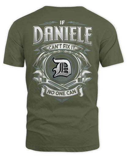 DANIELE AP81-K4-626 - Personalized Ahmed Quote Apparel “If Ahmed Can't Fix It, No One Can” - Unisex Standard T-Shirt - Military Green