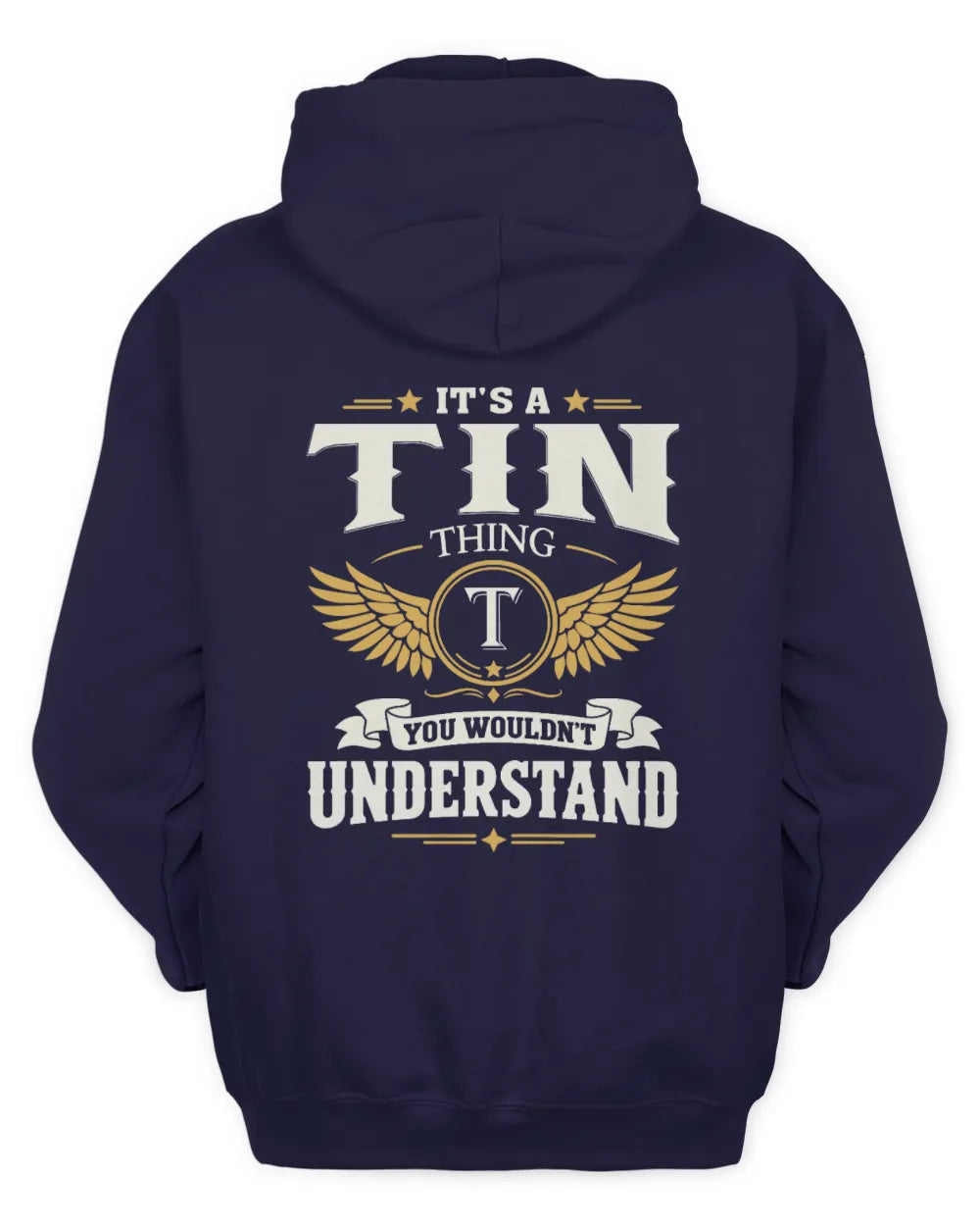 TIN KT06-M008 It’s a [NAME] Thing – You Wouldn’t Understand | Personalized Vintage T-Shirt - Unisex Hoodie - Navy