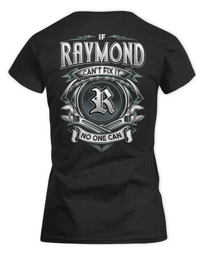 RAYMOND AP81-K4-626 - Personalized Ahmed Quote Apparel “If Ahmed Can't Fix It, No One Can” - Women's Standard T-Shirt - Black